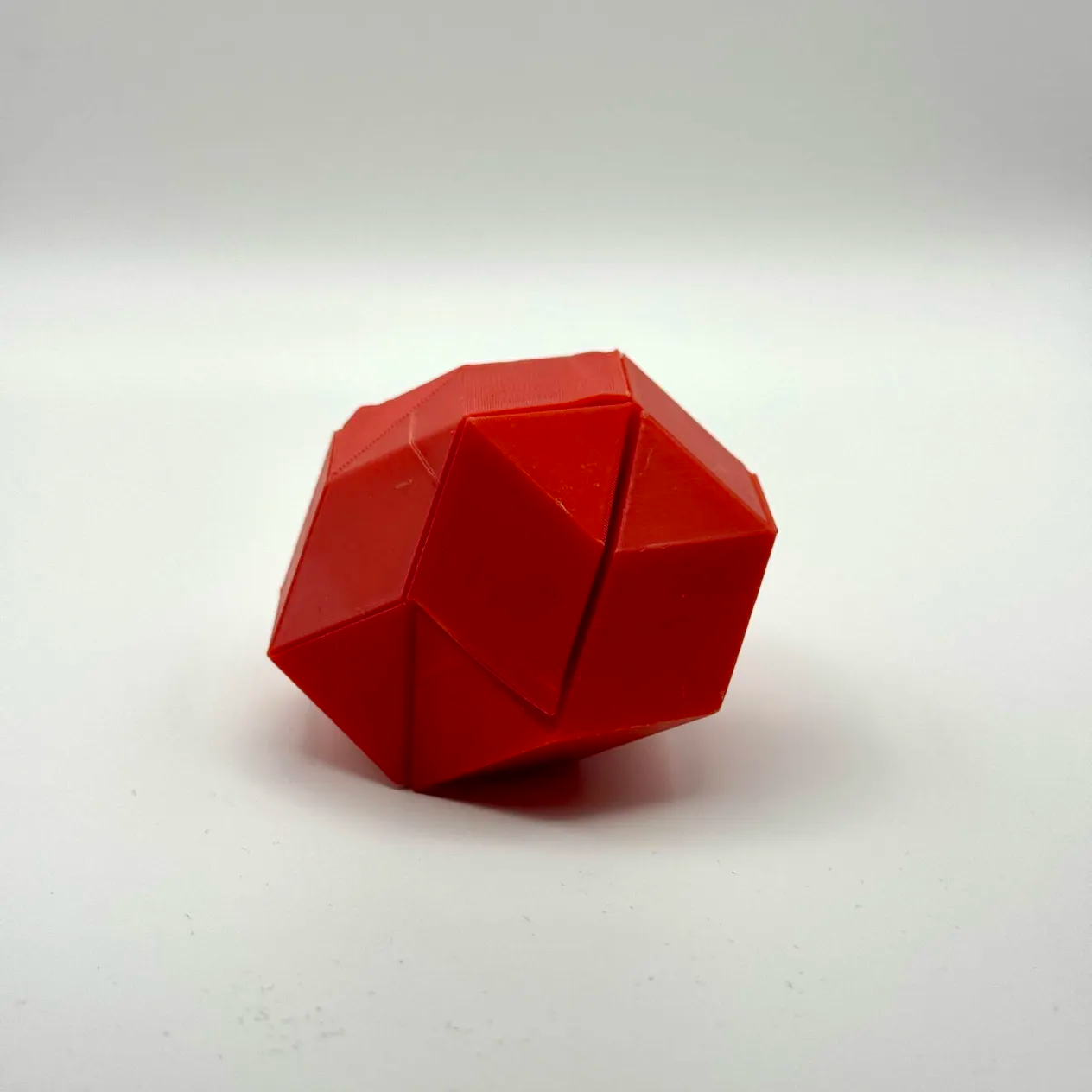 Golden Rhombic Icosahedron
